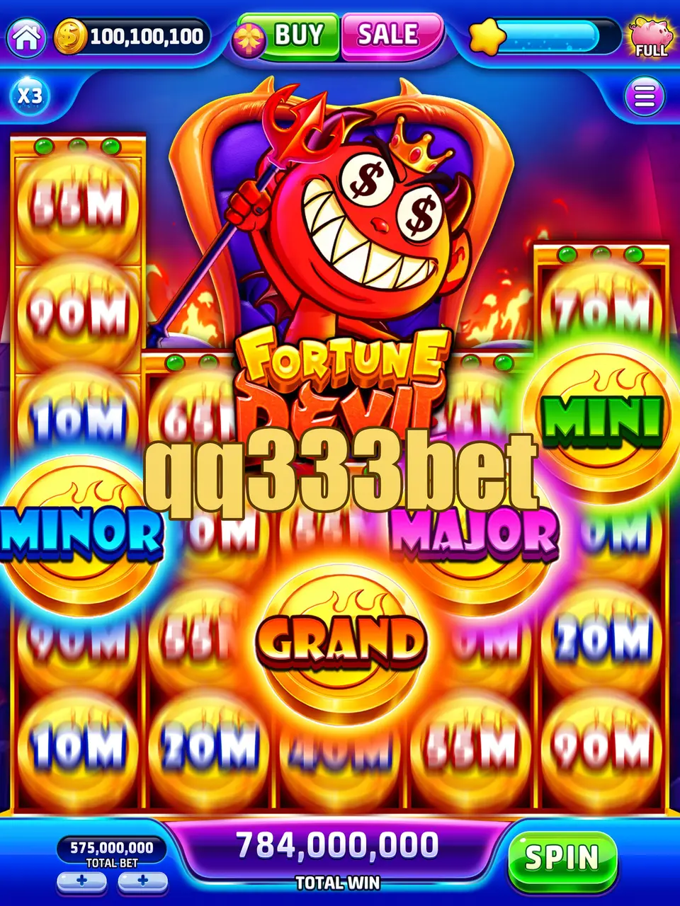 qq333bet Tangkapan Layar Resmi APK